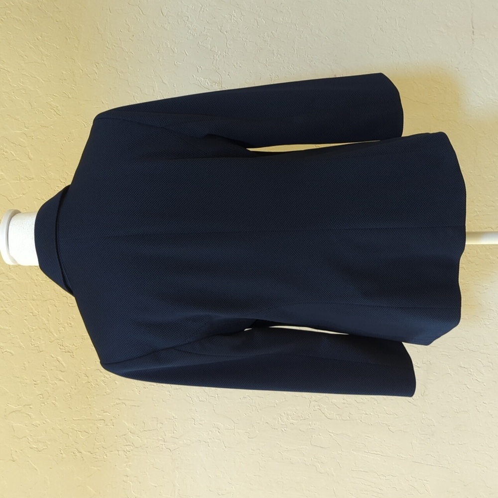 The Limited Navy Double-Breasted Blazer Tailored Suit Jacket Size Medium - Picture 4 of 6